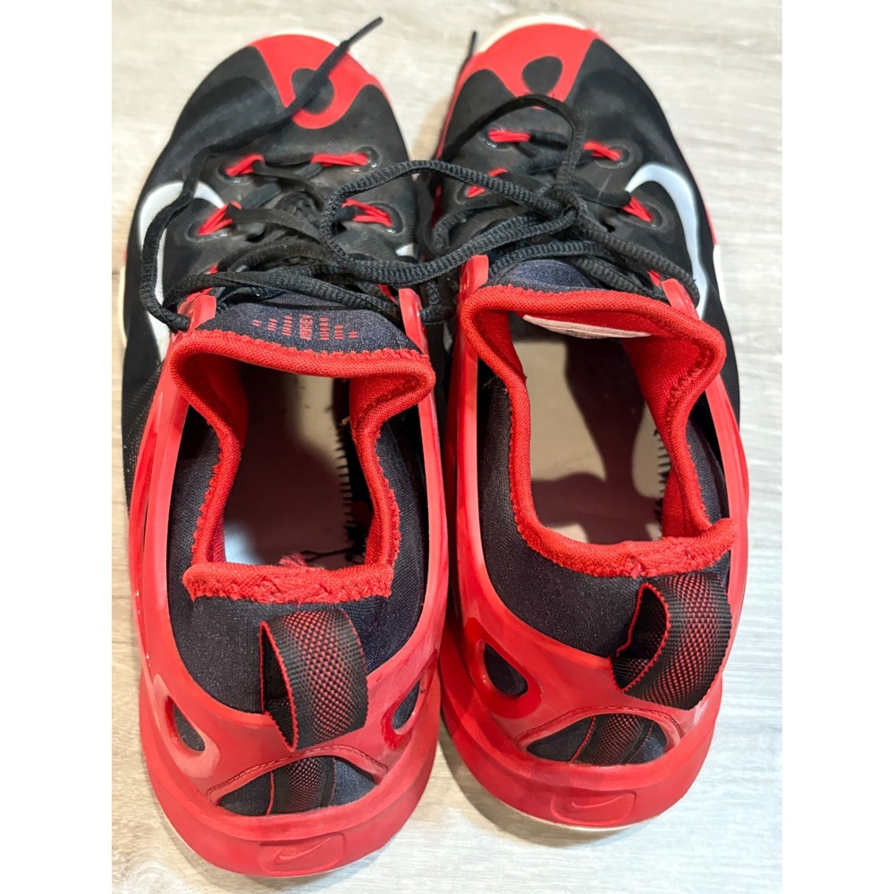 Nike Hyperrev‎ Basketball Shoes Performance Athletic Black Red Size 10 - Picture 8 of 9